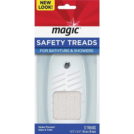 Magic 7.5 In. X 0.75 In. Bathtub Safety Treads 3008